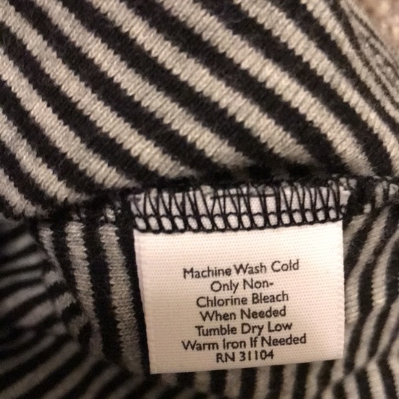 Kim Rogers women’s striped 3/4 sleeve top size XL - Picture 15 of 16